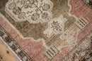 2.5x4 Vintage Distressed Oushak Rug