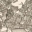 Vintage Map of Oakland, California 1920
