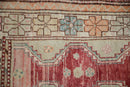 2.5x4 Vintage Distressed Oushak Rug