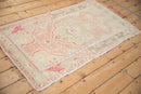3x5 Vintage Distressed Oushak Rug