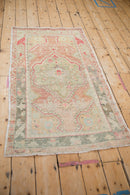 3x5 Vintage Distressed Oushak Rug