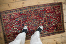 2x4.5 Vintage Fine American Sarouk Rug Runner