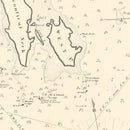 Vintage Buzzard Bay, MA Map 1882