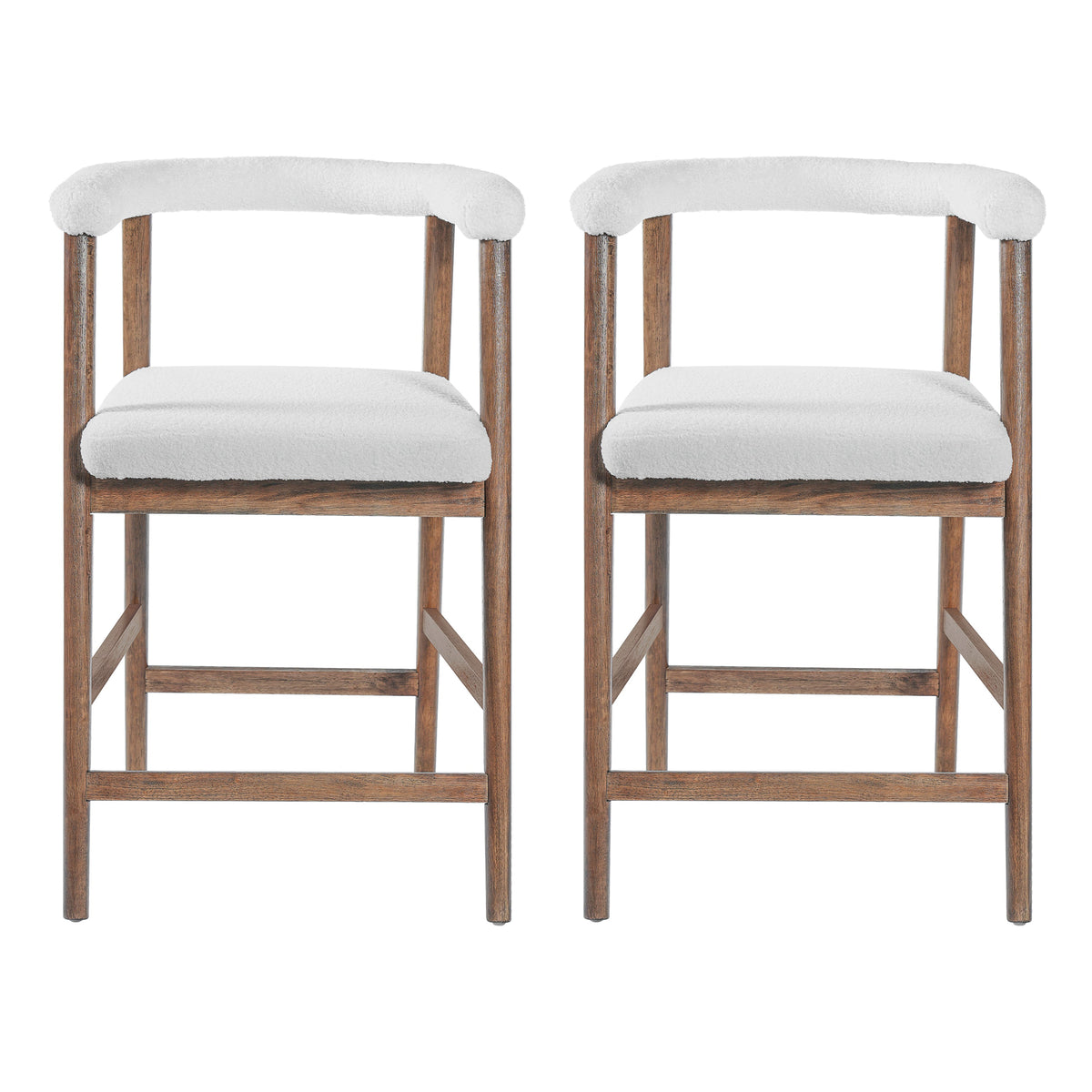 24.5'' Seat Height Bar Stools with Back, Set of 2, photo 2 of 10