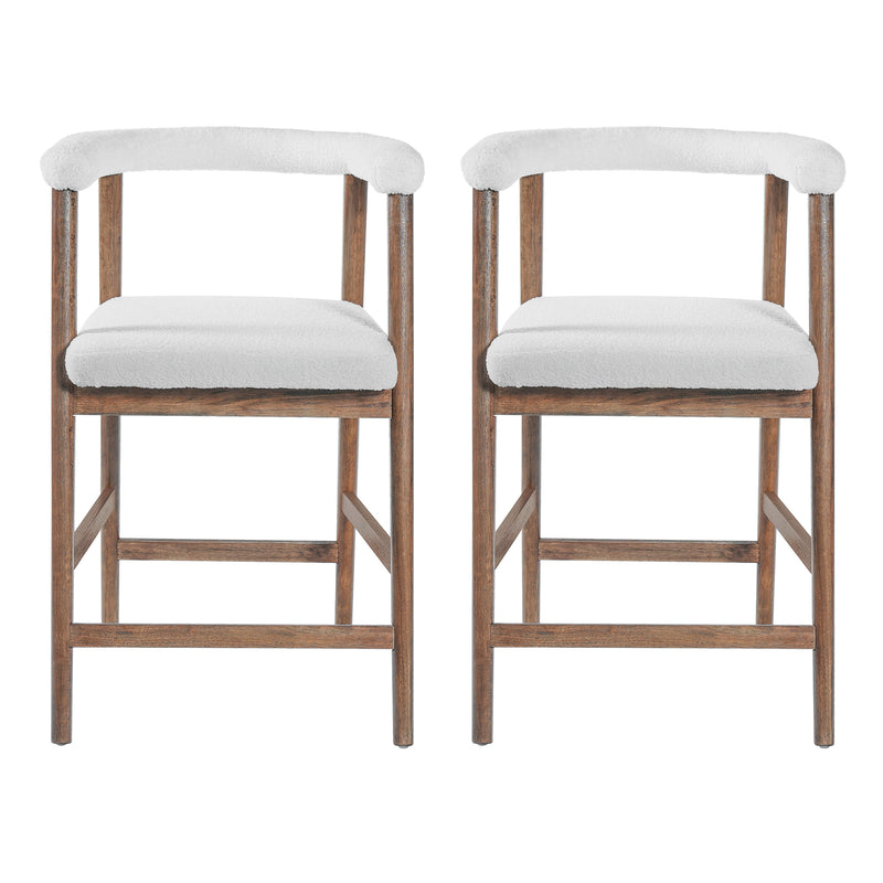24.5'' Seat Height Bar Stools with Back, Set of 2, photo 2 of 10