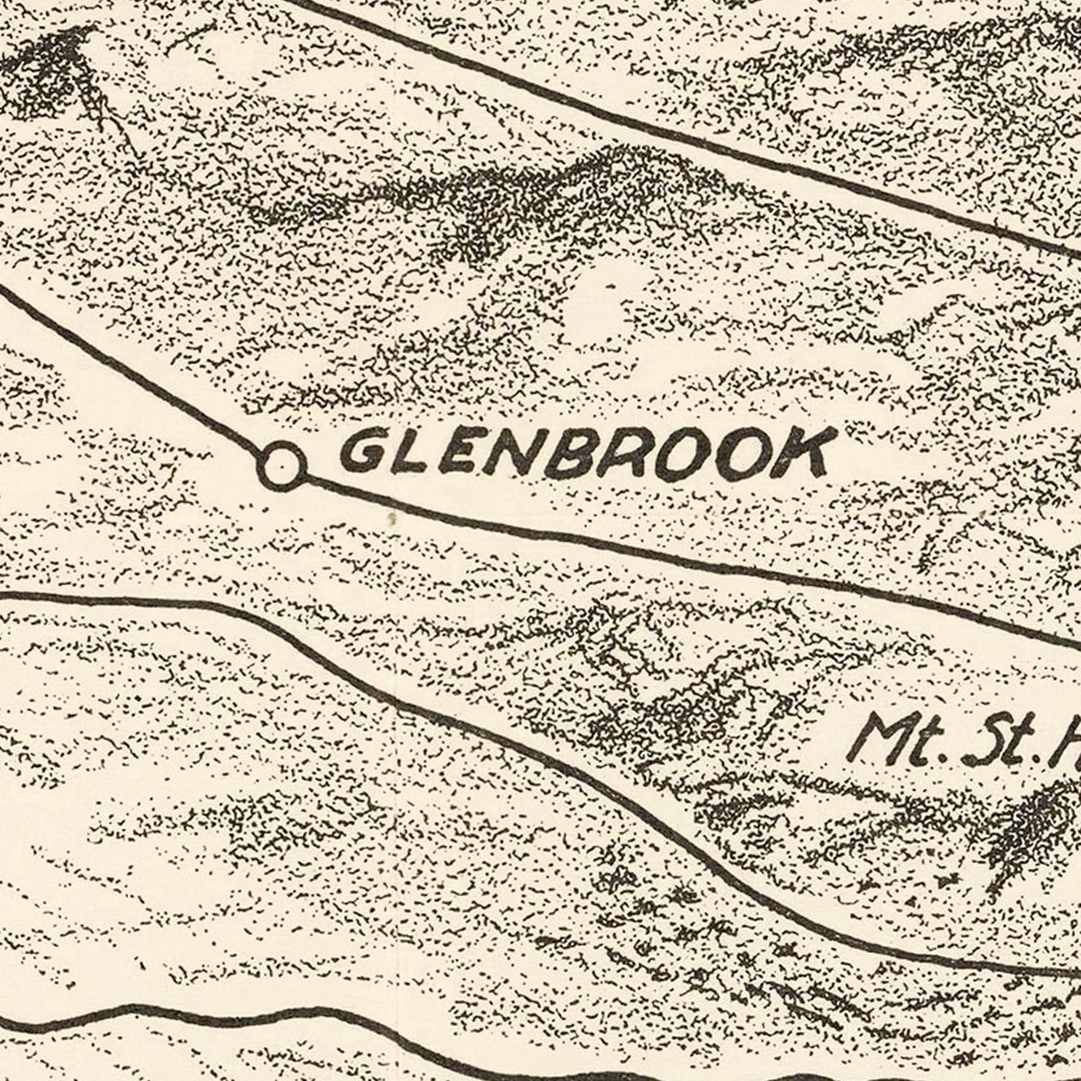 Vintage Napa Valley Map 1927, photo 2 of 5