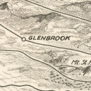 Vintage Napa Valley Map 1927