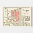 Vintage Chester Hill Park Mount Vernon Map 1910