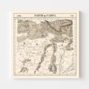 Vintage Map of Afghanistan 1827