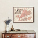 Vintage Hong Kong Map 1930
