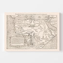 Vintage Africa Map 1574