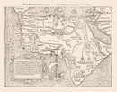 Vintage Africa Map 1574