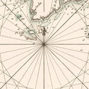 Vintage Gulf of Siam Map 1745
