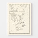 Vintage Macao Map 1918