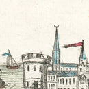 Vintage Map of Jeddah 1750