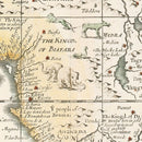 Vintage Africa Map 1626