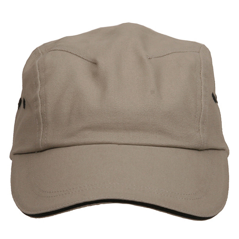 Brushed Canvas Bicycle Caps