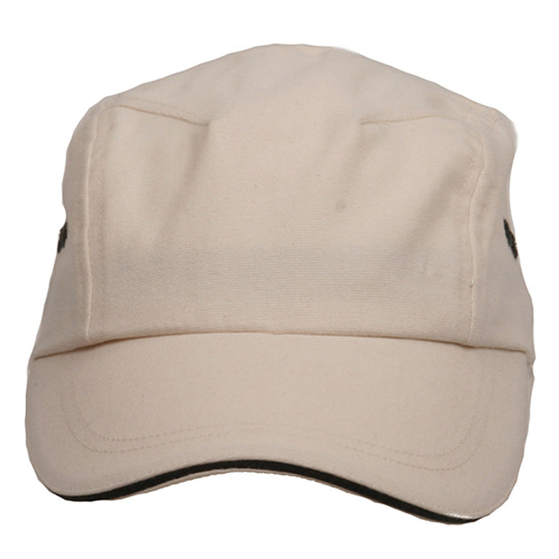 Brushed Canvas Bicycle Caps