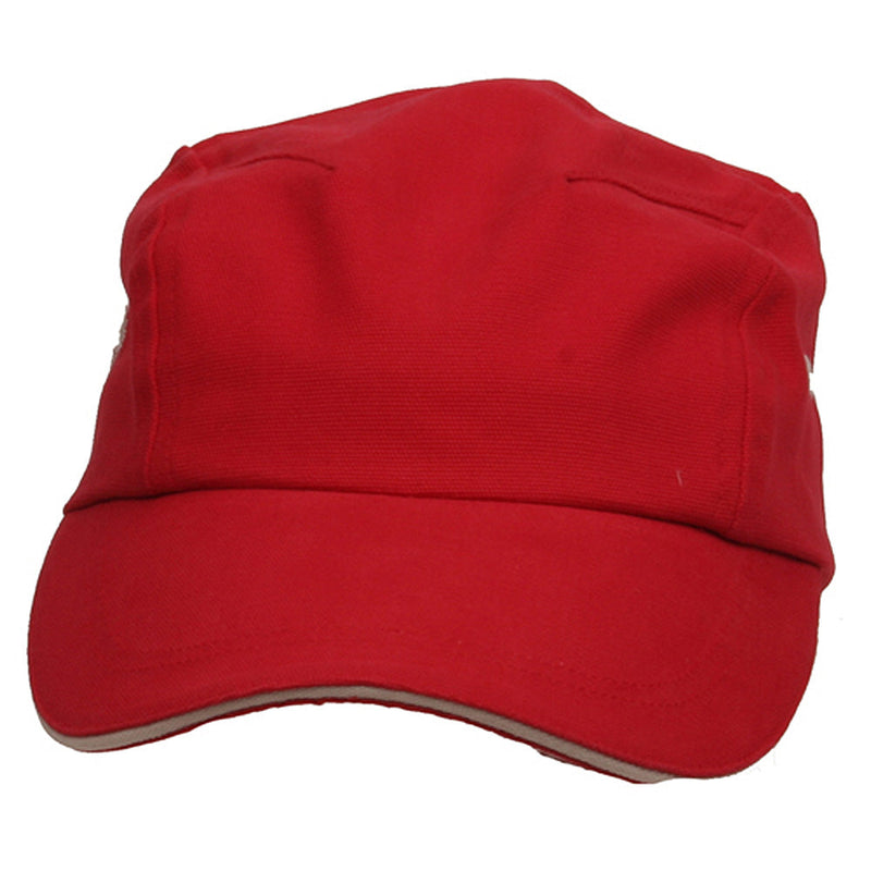 Brushed Canvas Bicycle Caps