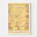 Vintage Map of Chitrakoot, India 1970