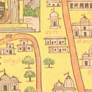 Vintage Map of Chitrakoot, India 1970