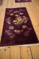 2x4 Antique Art Deco Rug Runner