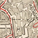 Vintage Map of Sydney, Australia 1925