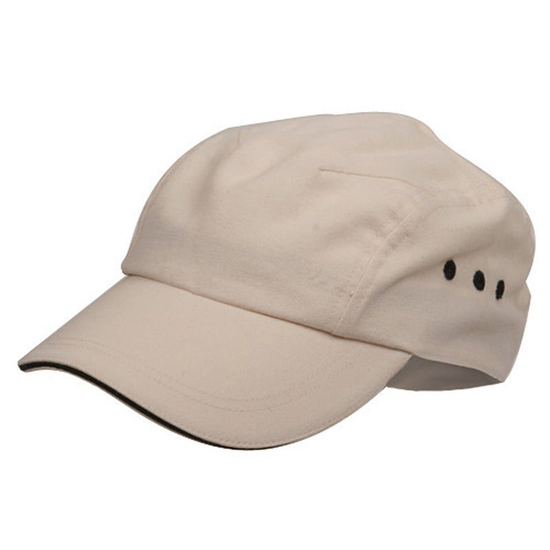 Brushed Canvas Bicycle Caps