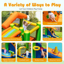 8-in-1 Inflatable Bounce House Water Park without Blower by LJGDeals