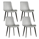 Modern Dining Chair With Carbon Steel Legs by Unique Piece Furniture