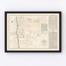 Vintage Upper West Side Manhattan Map 1874
