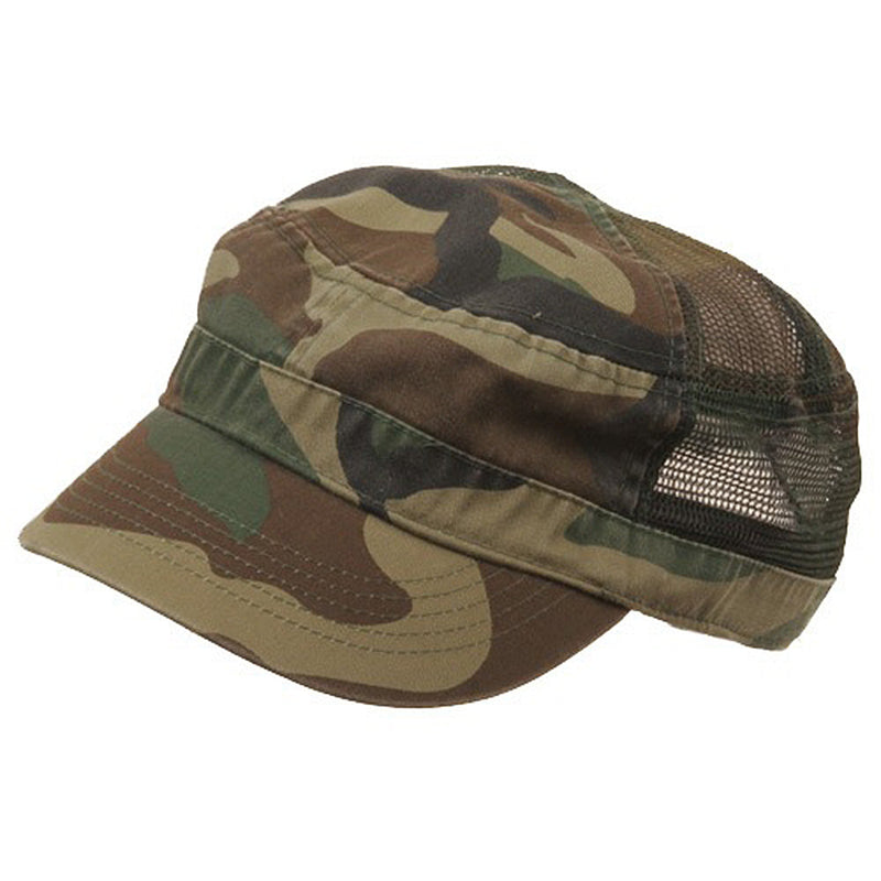 Enzyme Mesh Army Cap