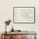 Vintage Greenwich Village New York City Map 1960
