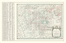 Vintage Greenwich Village New York City Map 1960