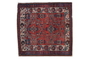 2.5x3 Vintage Malayer Square Rug