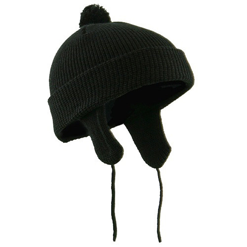 Toddler Beanie Hat with Ear Flaps