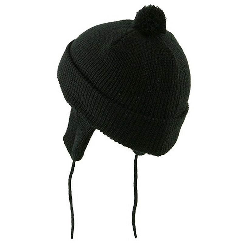 Toddler Beanie Hat with Ear Flaps