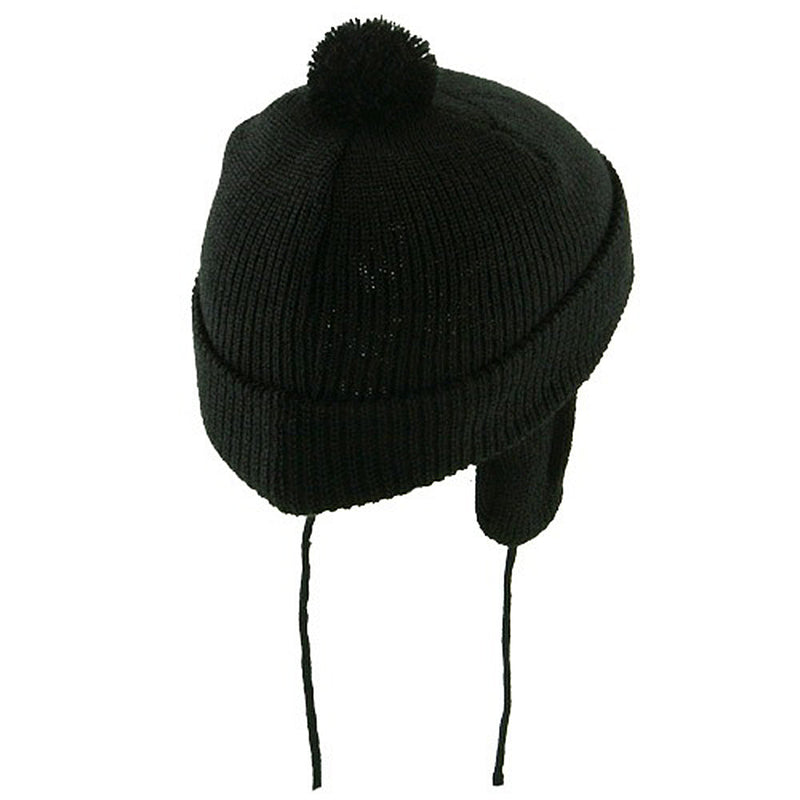 Toddler Beanie Hat with Ear Flaps