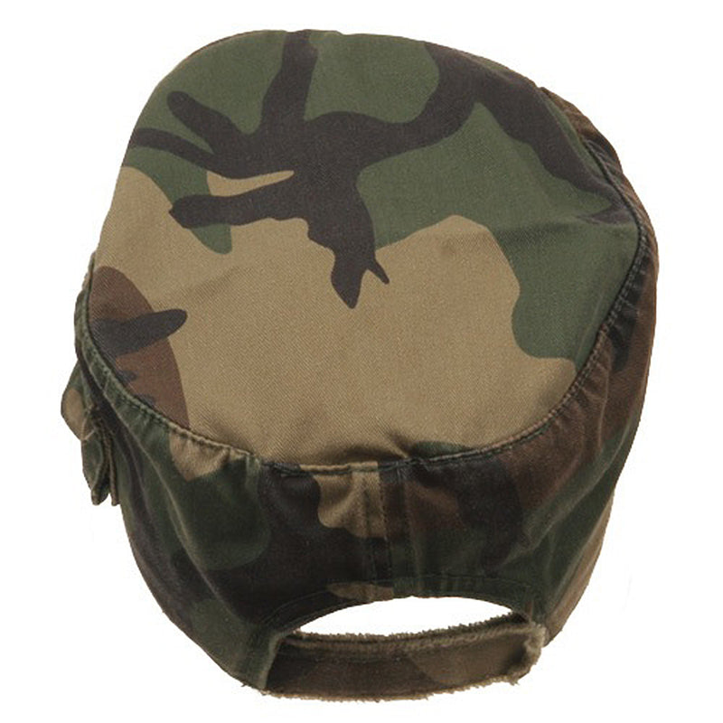 Zippered Enzyme Army Cap