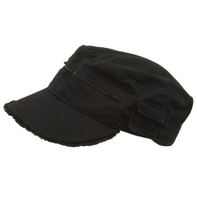 Zippered Enzyme Army Cap