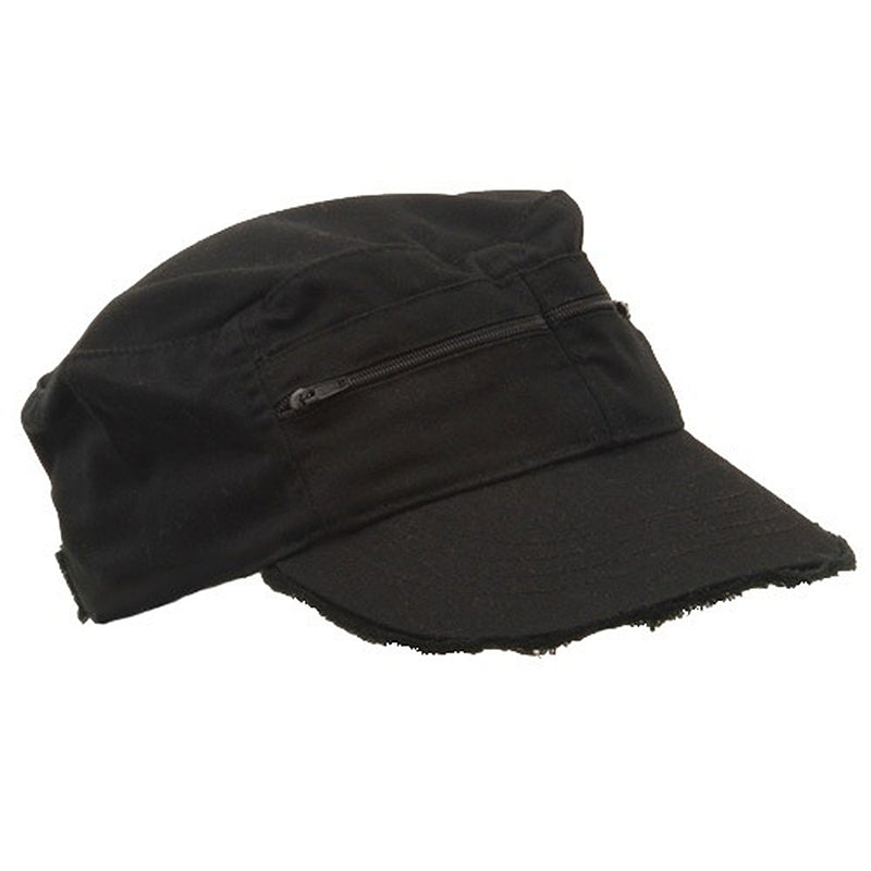 Zippered Enzyme Army Cap