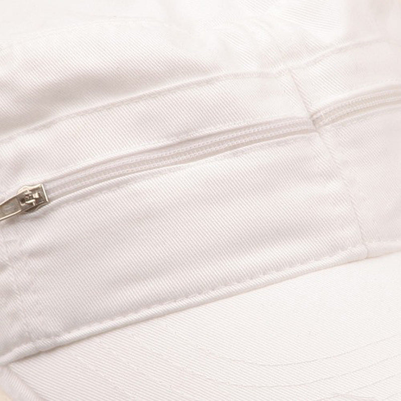 Zippered Enzyme Army Cap