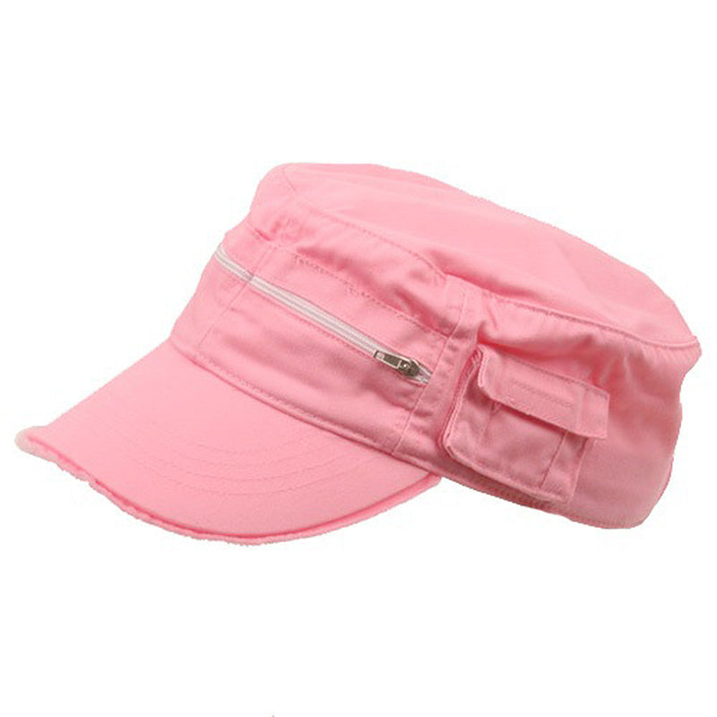 Zippered Enzyme Army Cap