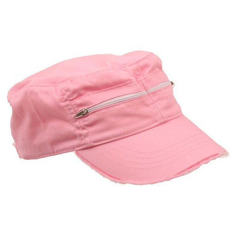 Zippered Enzyme Army Cap