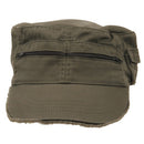 Zippered Enzyme Army Cap