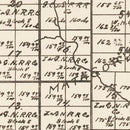Vintage Map of Midfield, Texas 1912