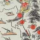 Vintage Map of Korea 1904