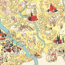 Vintage Propaganda Tourist Map of Germany 1936