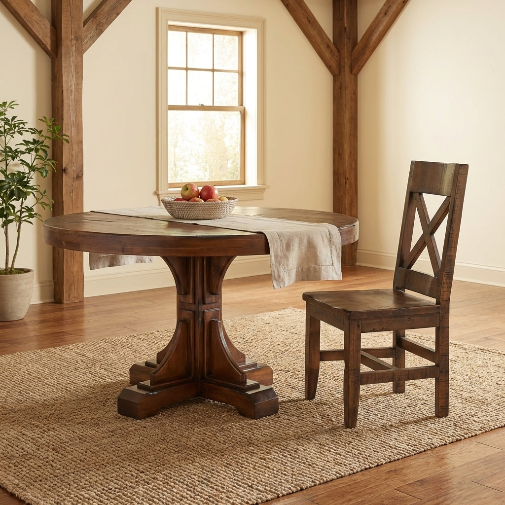 Round Floresville Dining Table (Only Table), photo 2 of 3