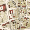 Vintage Map of Asuncion, Paraguay 1809